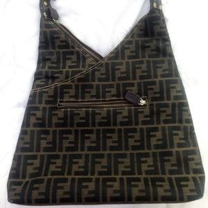 Vintage Fendi Purse Larger Tote Bag